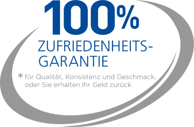 100% Zufriedenheitsgarantie Logo