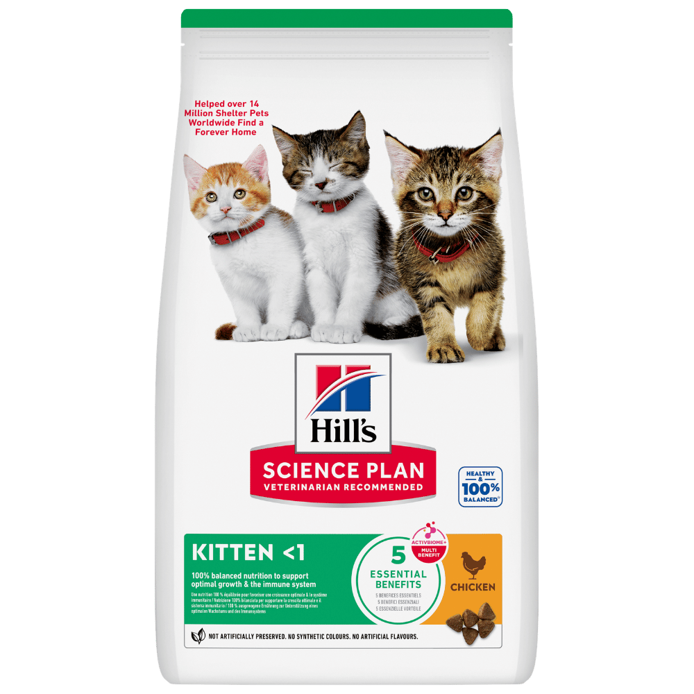 hill's science plan kitten food chicken
