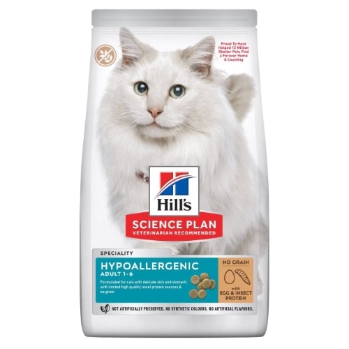 Alimenti per gatti Science Plan Hypoallergenic